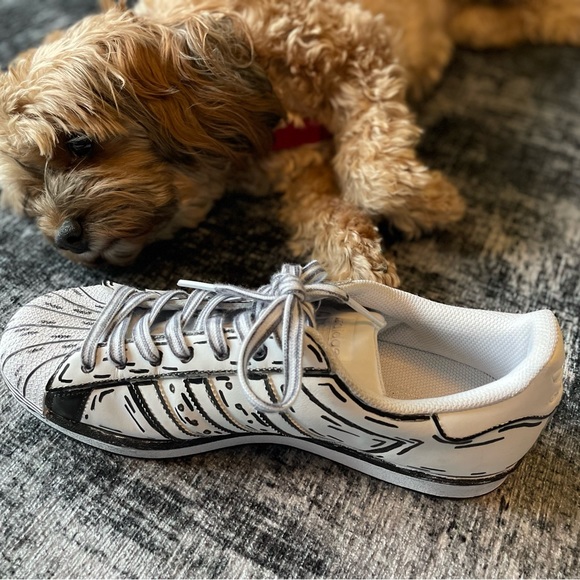 Adidas SUPERSTAR Shelltops - Custom Kix by Coop - Picture 3 of 5